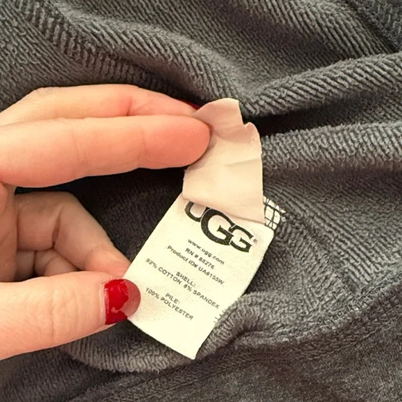 UGG Charcoal Zip-Up Hoodie - Picture 14 of 15